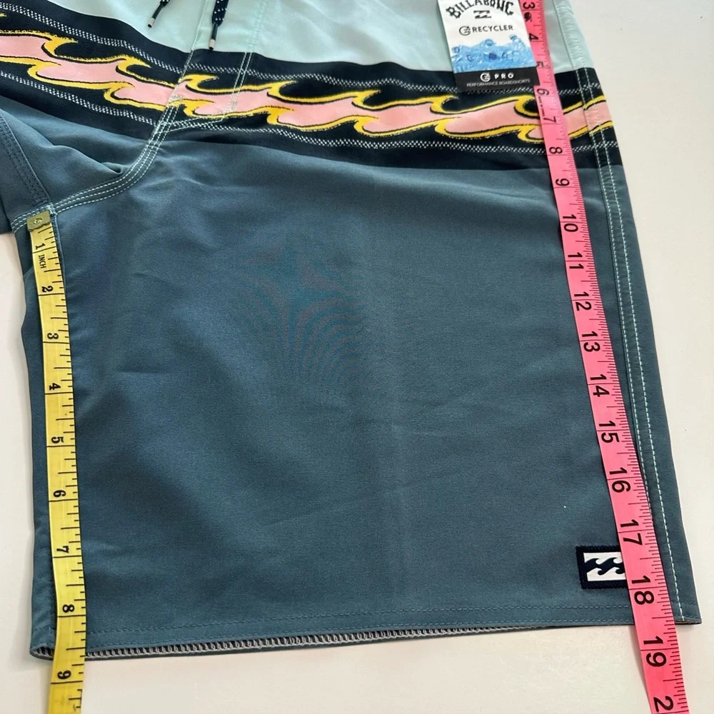 Billabong Board Shorts Swim Trunks Recycler Momentum Pro NWT Mens Size 32 Waist